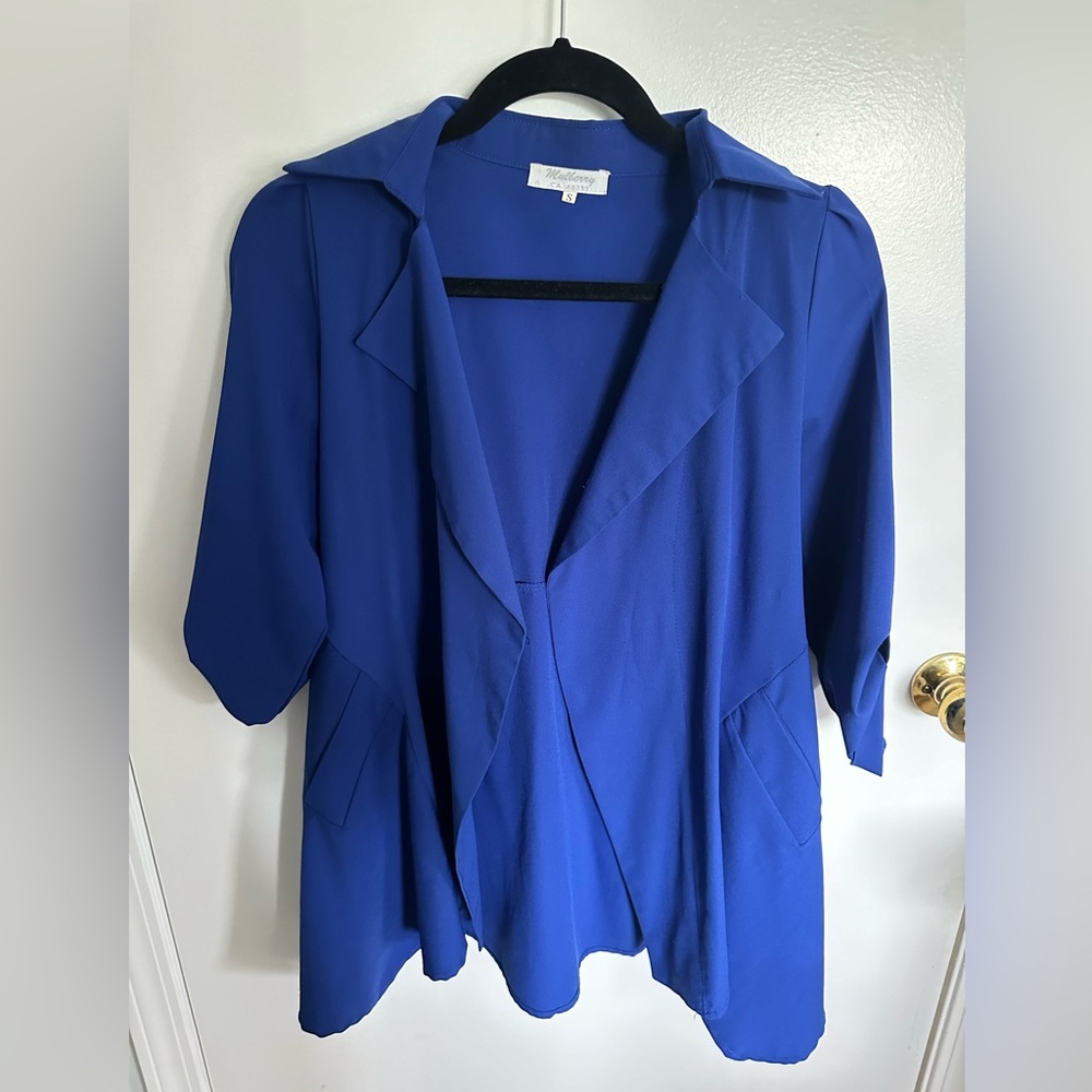 Mulberry blue cardigan size S